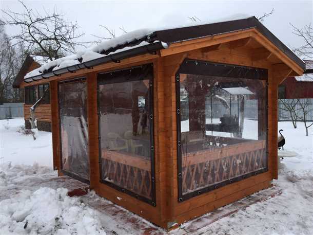 Предварительная подготовка сооружения к зиме